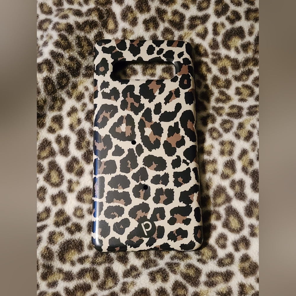 Galaxy s10 plus loopy case leopard